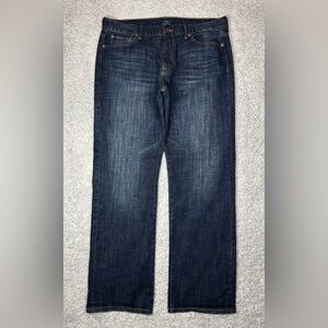 Lucky Brand Jeans Mens 38 x 36 455 Relaxed Boot Cut Dark Baggy Casual Flex Party